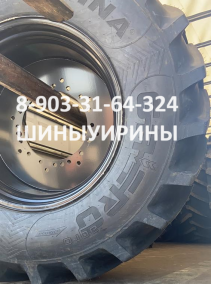 Комплект колес  в сборе с шиной 710/70R38 Бел -179  на трактор Кировец с проставкой  и метизами дл 